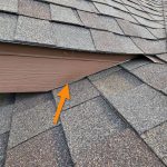 Home Pro Inspections Roof Inspection Side wall Touching Shingles